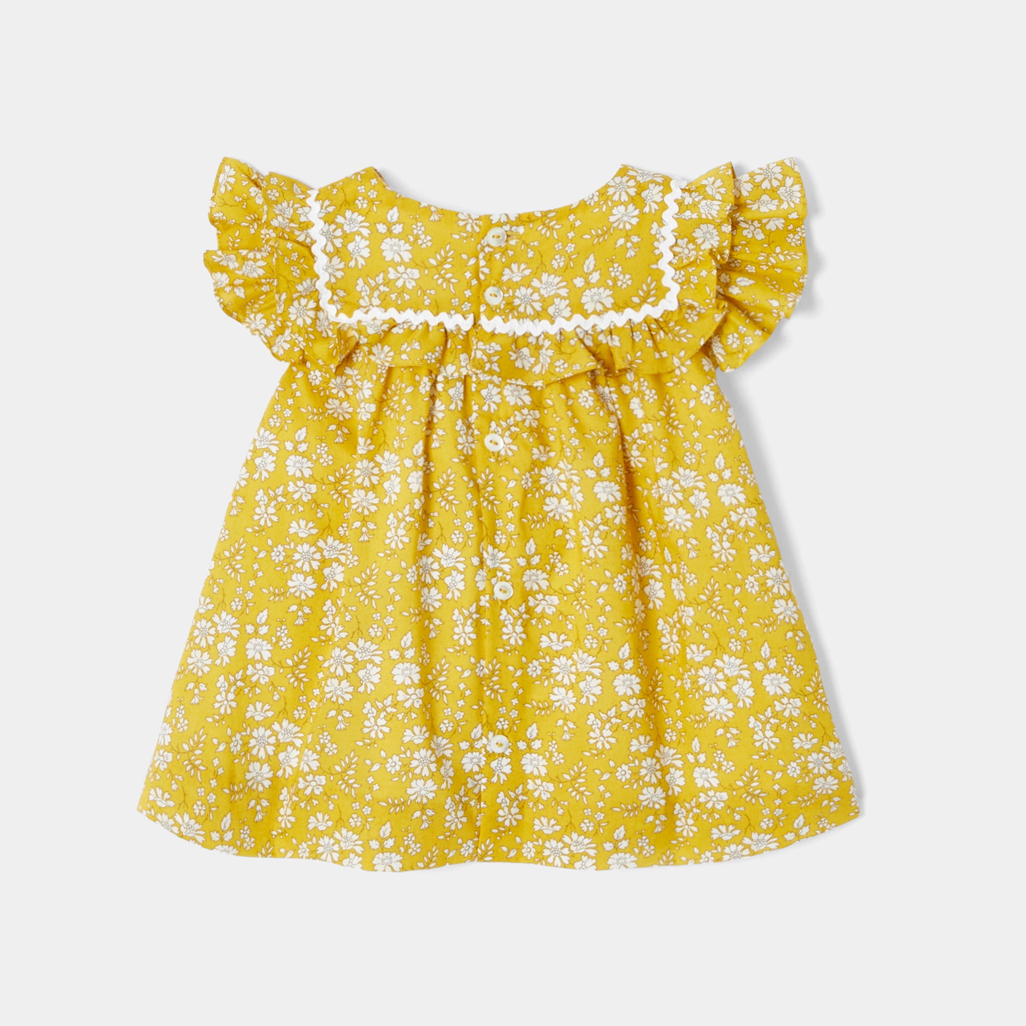 139 QTY / JAUNE/BLANC PAP ROBE NABLA