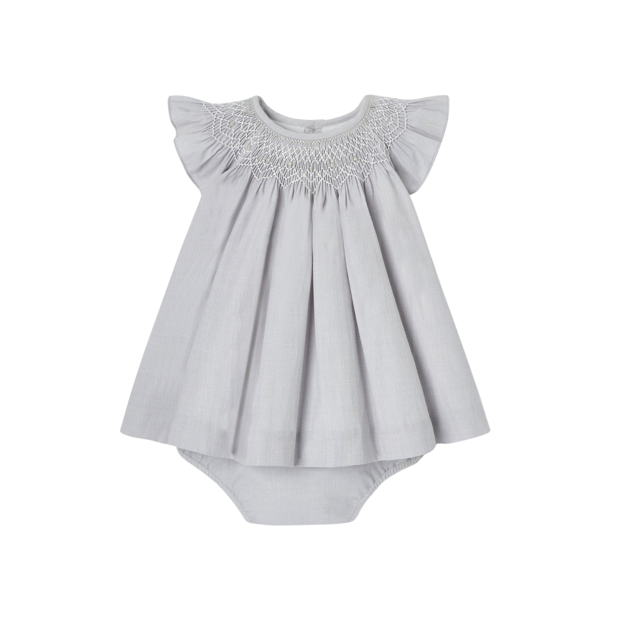 972 QTY / GRIS/BLANC PAP ROBE NADIRA