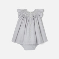 972 QTY / GRIS/BLANC PAP ROBE NADIRA