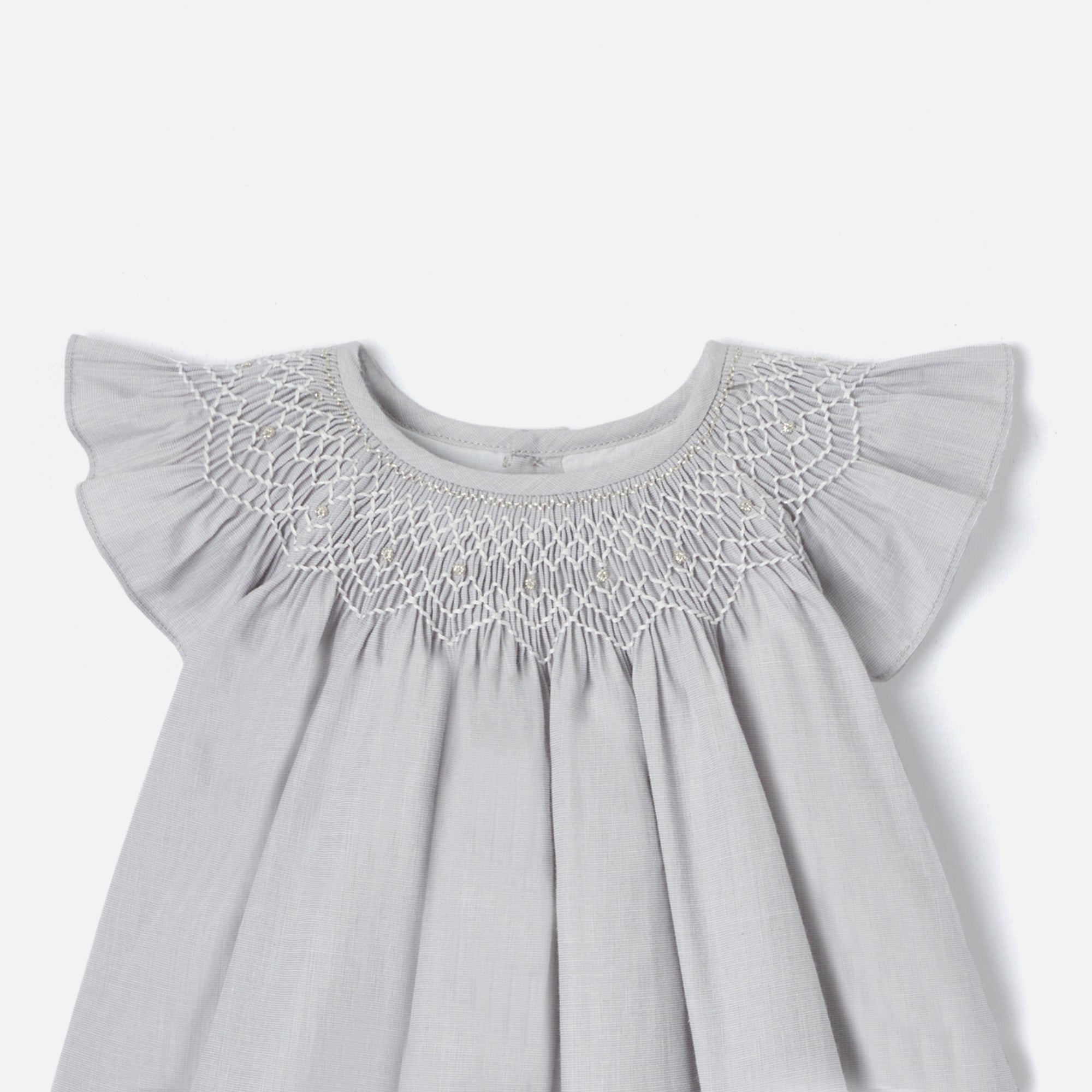972 QTY / GRIS/BLANC PAP ROBE NADIRA