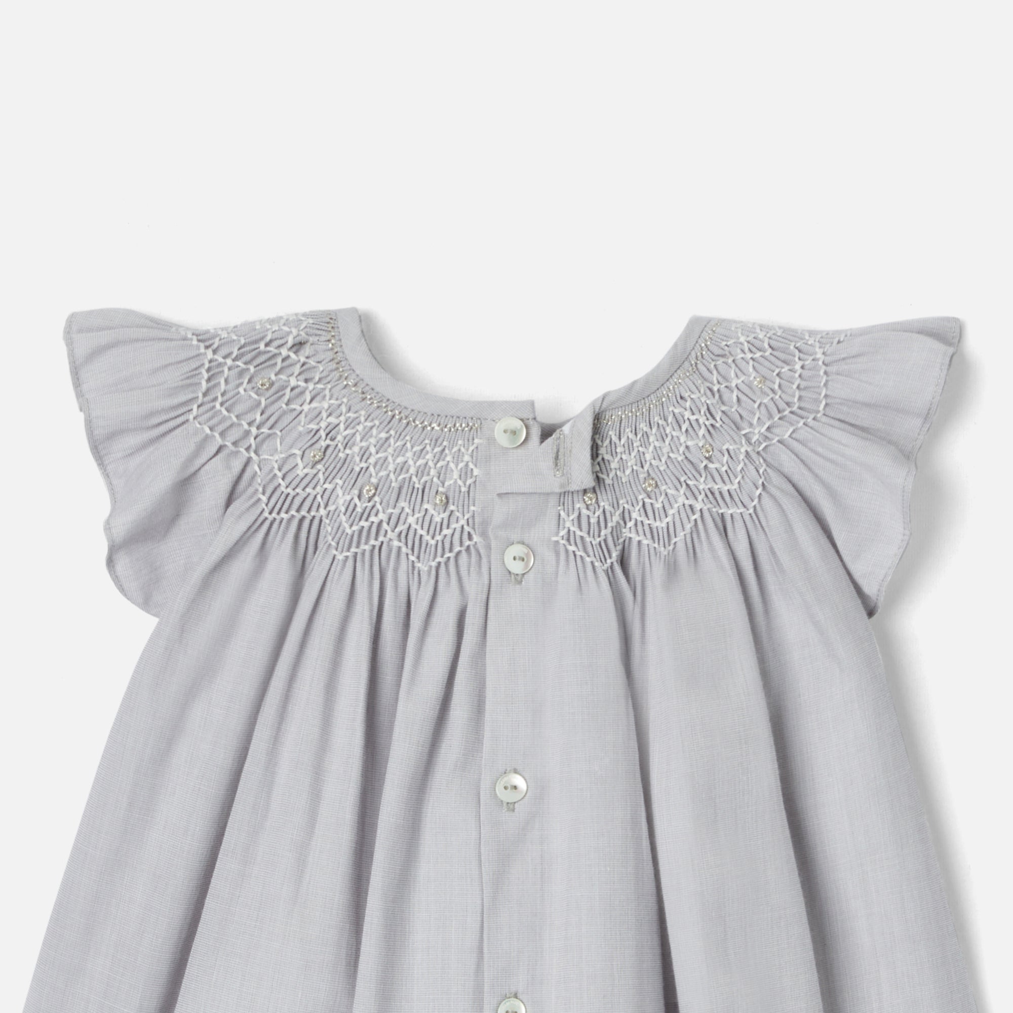 972 QTY / GRIS/BLANC PAP ROBE NADIRA
