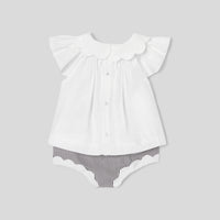 576 QTY / BLANC/GRIS PAP ENSEMBLE NAIROBI