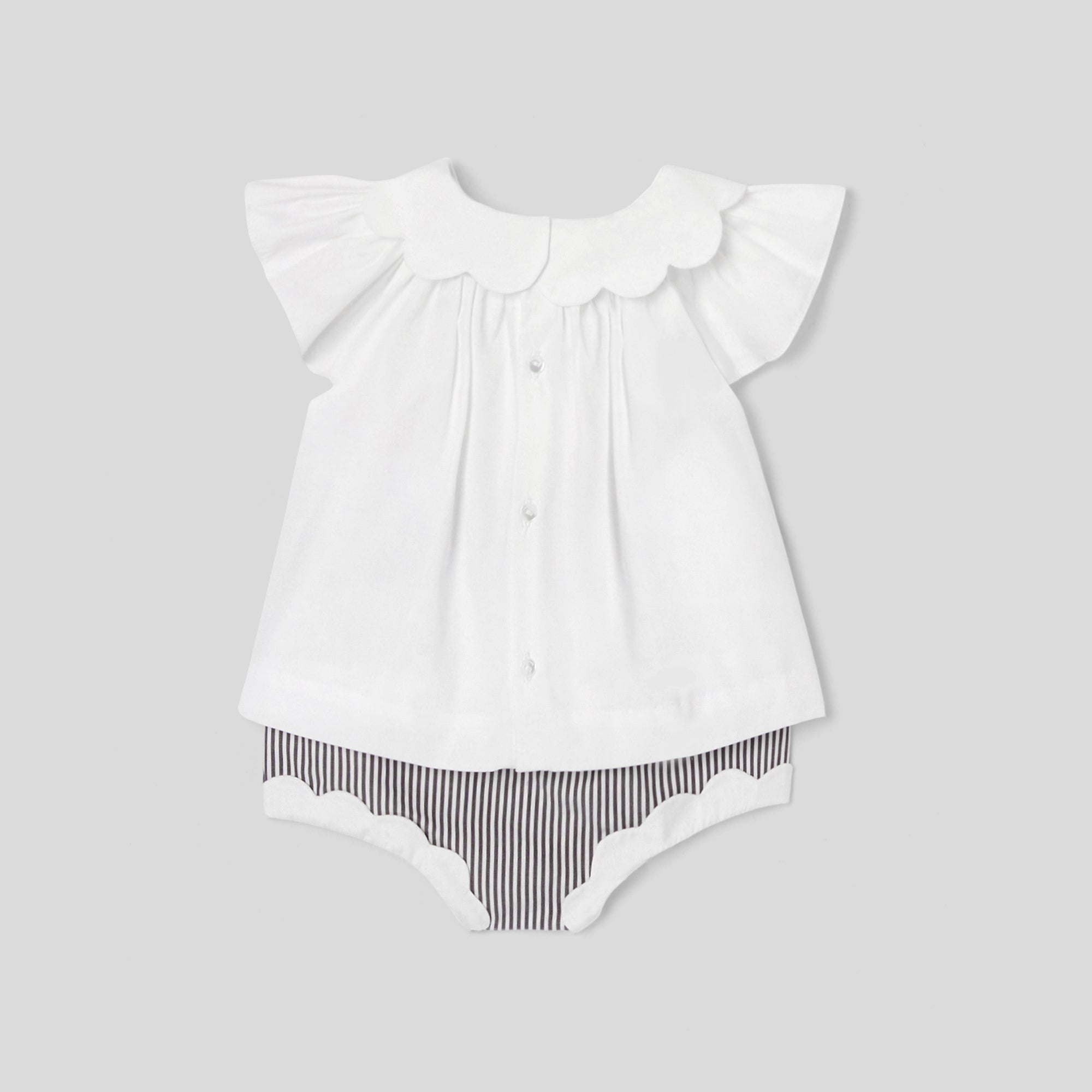 576 QTY / BLANC/GRIS PAP ENSEMBLE NAIROBI