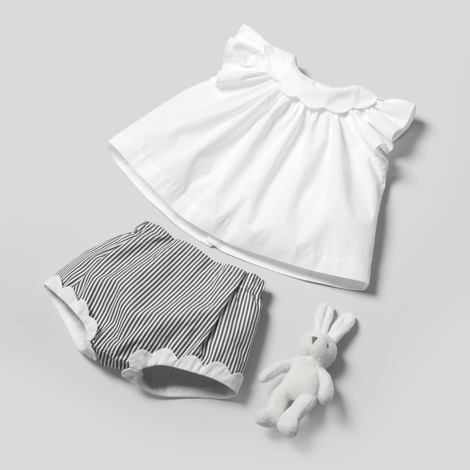 576 QTY / BLANC/GRIS PAP ENSEMBLE NAIROBI