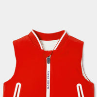 269 QTY / ROUGE/BEIGE PAP GROSSE PIECE NANTI