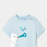 1 QTY / AZUR PAP TEE-SHIRT NAPKIN