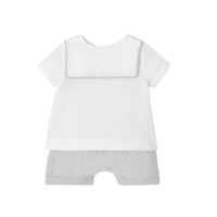 60 QTY / BLANC/GRIS PAP ENSEMBLE NABI