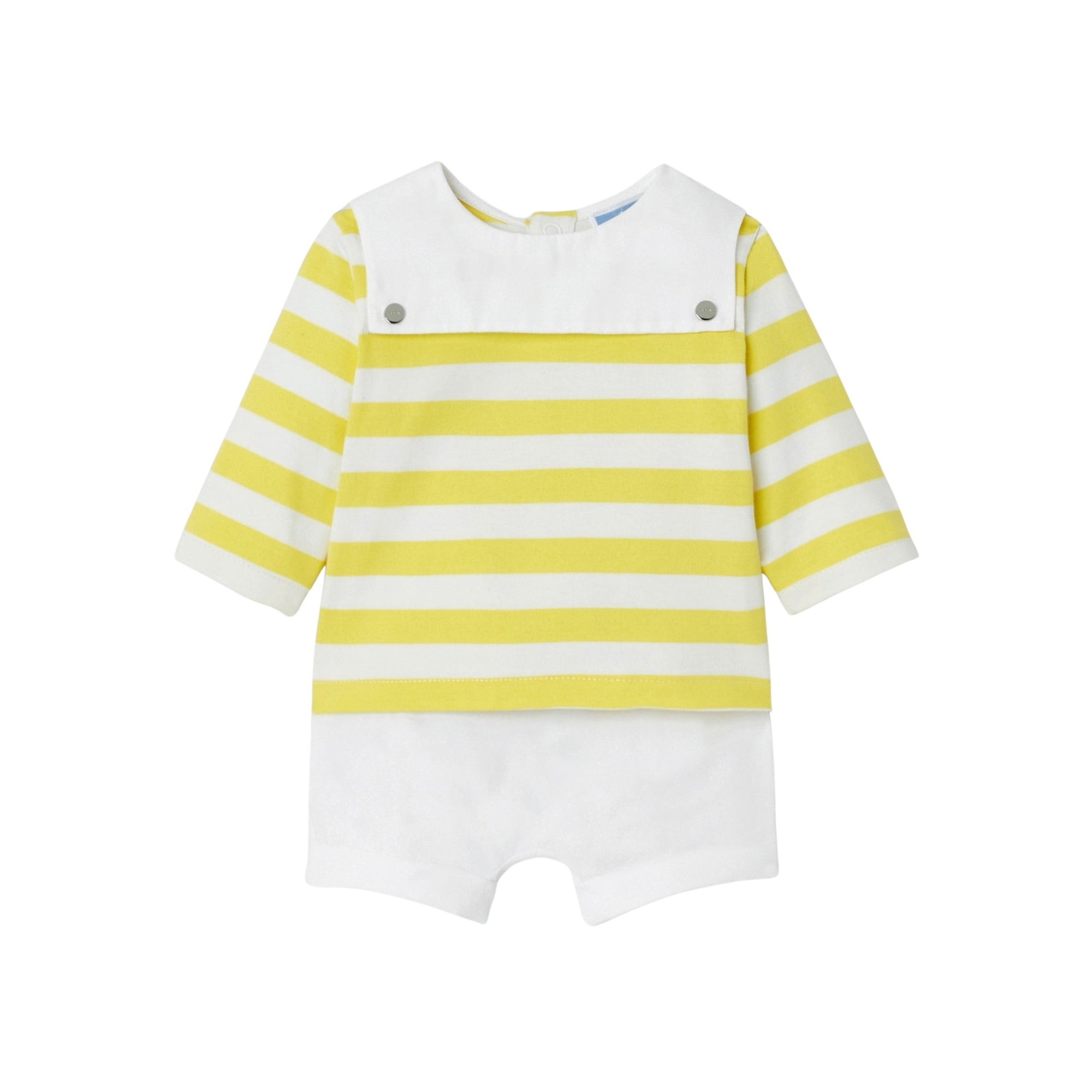 311 QTY / BLANC/JAUNE PAP ENSEMBLE NARNO