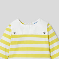 311 QTY / BLANC/JAUNE PAP ENSEMBLE NARNO