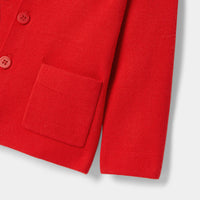 168 QTY / ROUGE VIF PAP GILET / CARDIGAN NEROCE