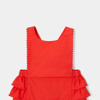 23 QTY / ROUGE BRIQUE PAP COMBINAISON/ BLOOMER NALMABIS