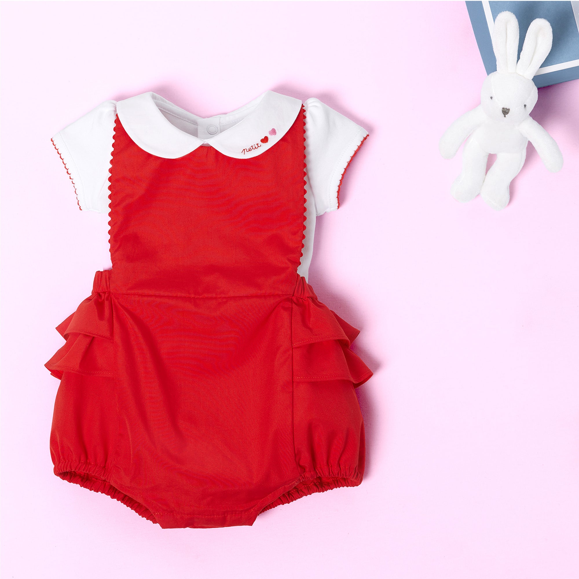 23 QTY / ROUGE BRIQUE PAP COMBINAISON/ BLOOMER NALMABIS