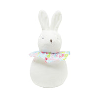 0 QTY / BLANC/MULTICO PUERICULTURE JOUETS PELUCHE MUSICALE LAPIN TOUTE PETITE