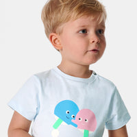 1 QTY / CELESTE JACADI PAP TEE-SHIRT NEWROAD