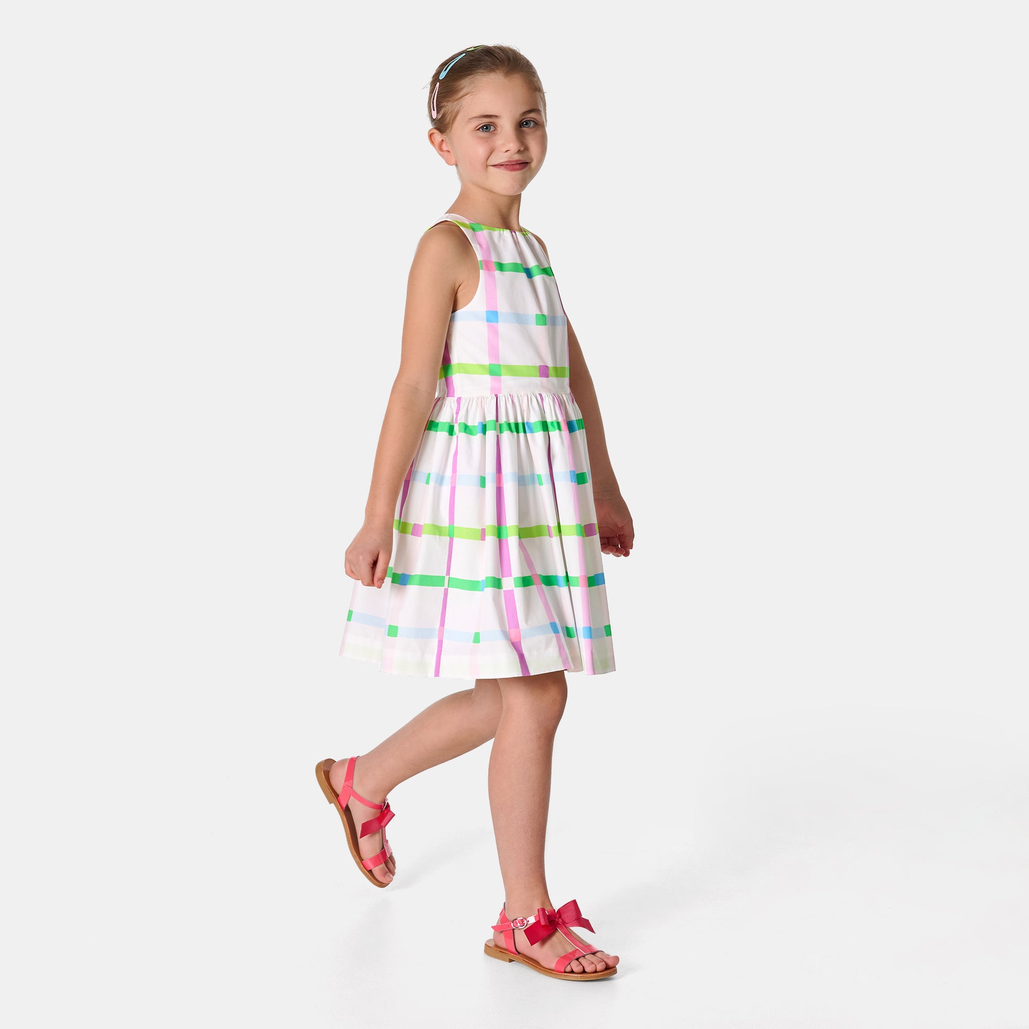 0 QTY / BLANC/MULTICO PAP ROBE NASILVA