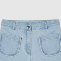 0 QTY / DENIM CLAIR PAP SHORT / BERMUDA NILAS