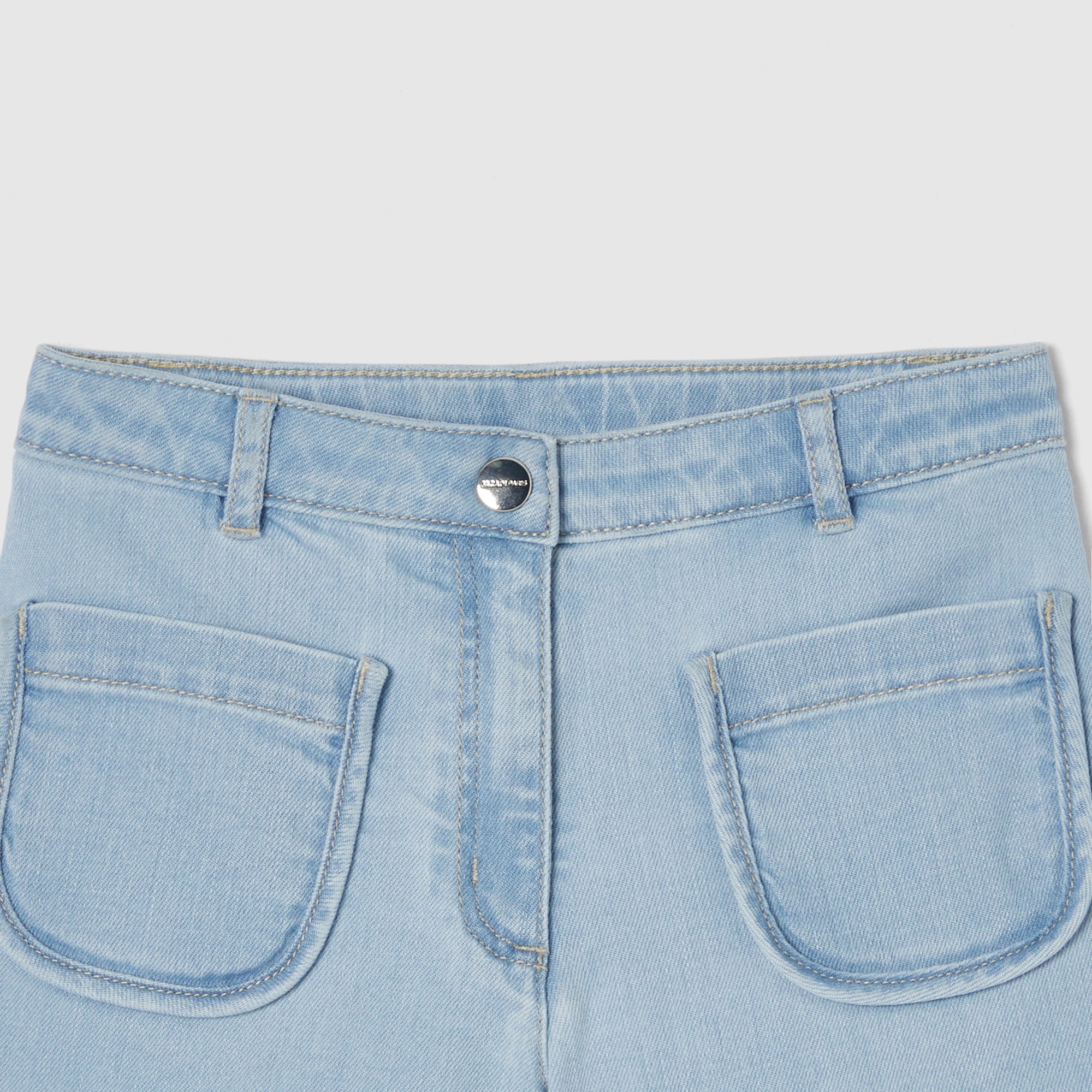 0 QTY / DENIM CLAIR PAP SHORT / BERMUDA NILAS