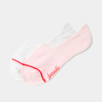 32 QTY / BLANC/ROSE ACCESS CHAUSSANT FALONE
