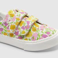 22 QTY / BLANC/MULTICO CHAUSSURES TOILE COMBA
