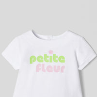 119 QTY / BLANC/ROSE PAP ENSEMBLE NOUTONNE