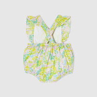 317 QTY / BLANC/MULTICO PAP COMBINAISON/ BLOOMER NOUCHOU