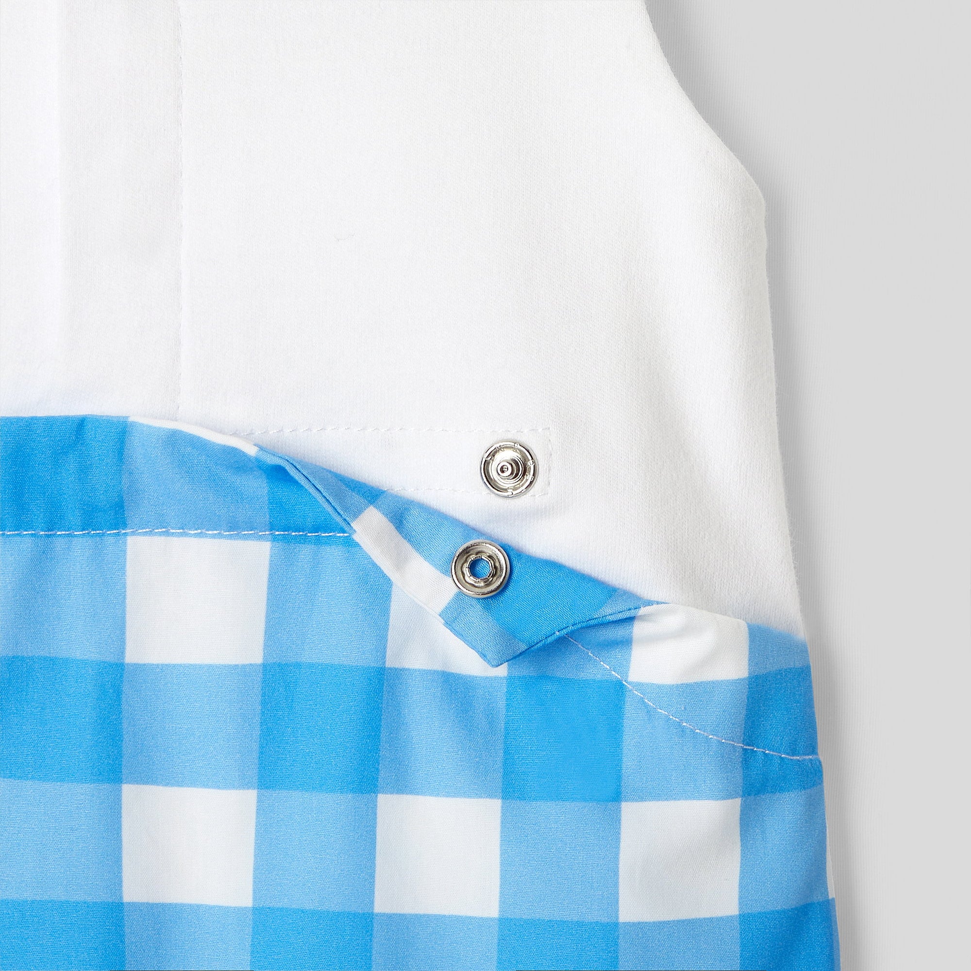 5 QTY / BLANC/BLEU PAP COMBINAISON/ BLOOMER NASMIN