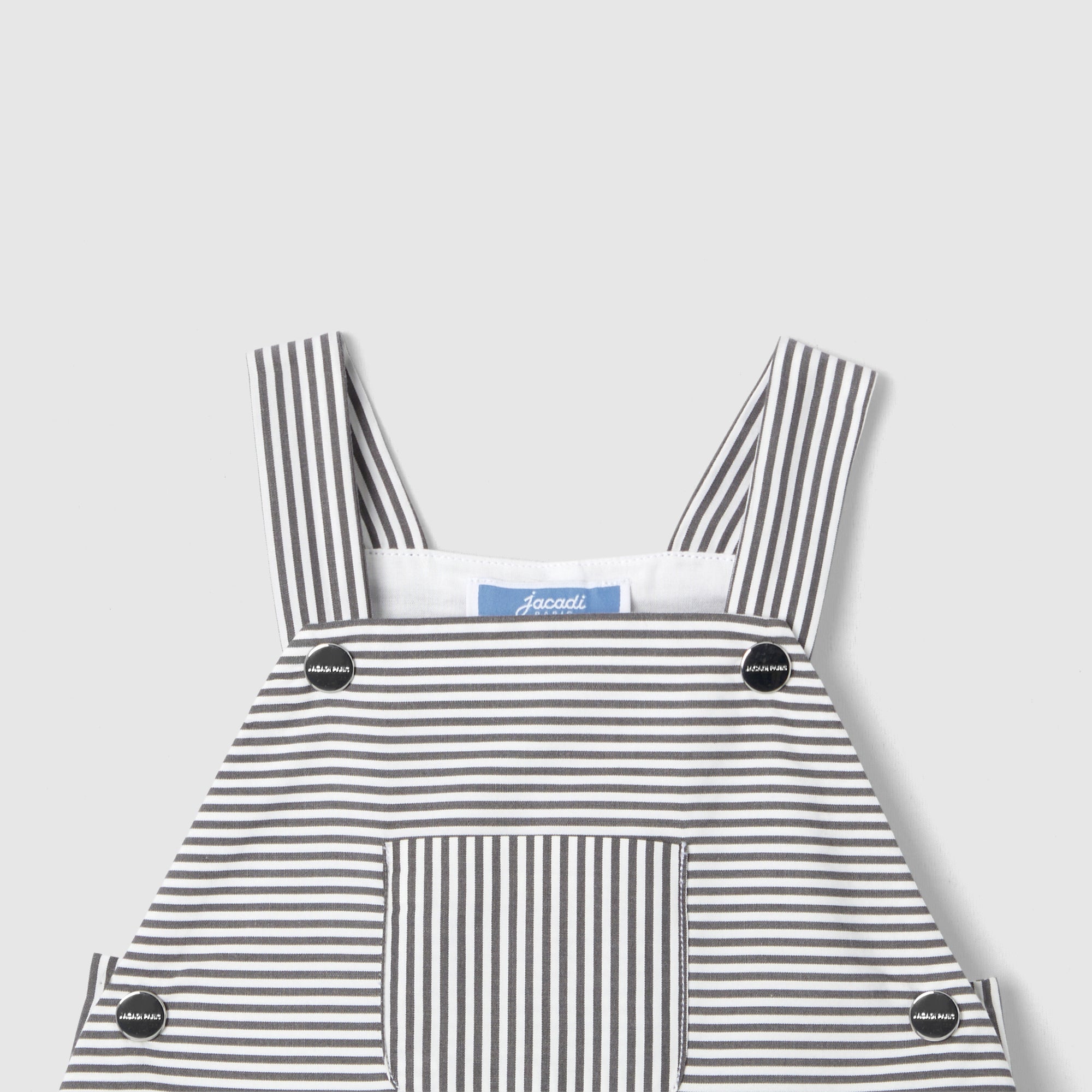 589 QTY / GRIS/BLANC PAP SALOPETTE NONO