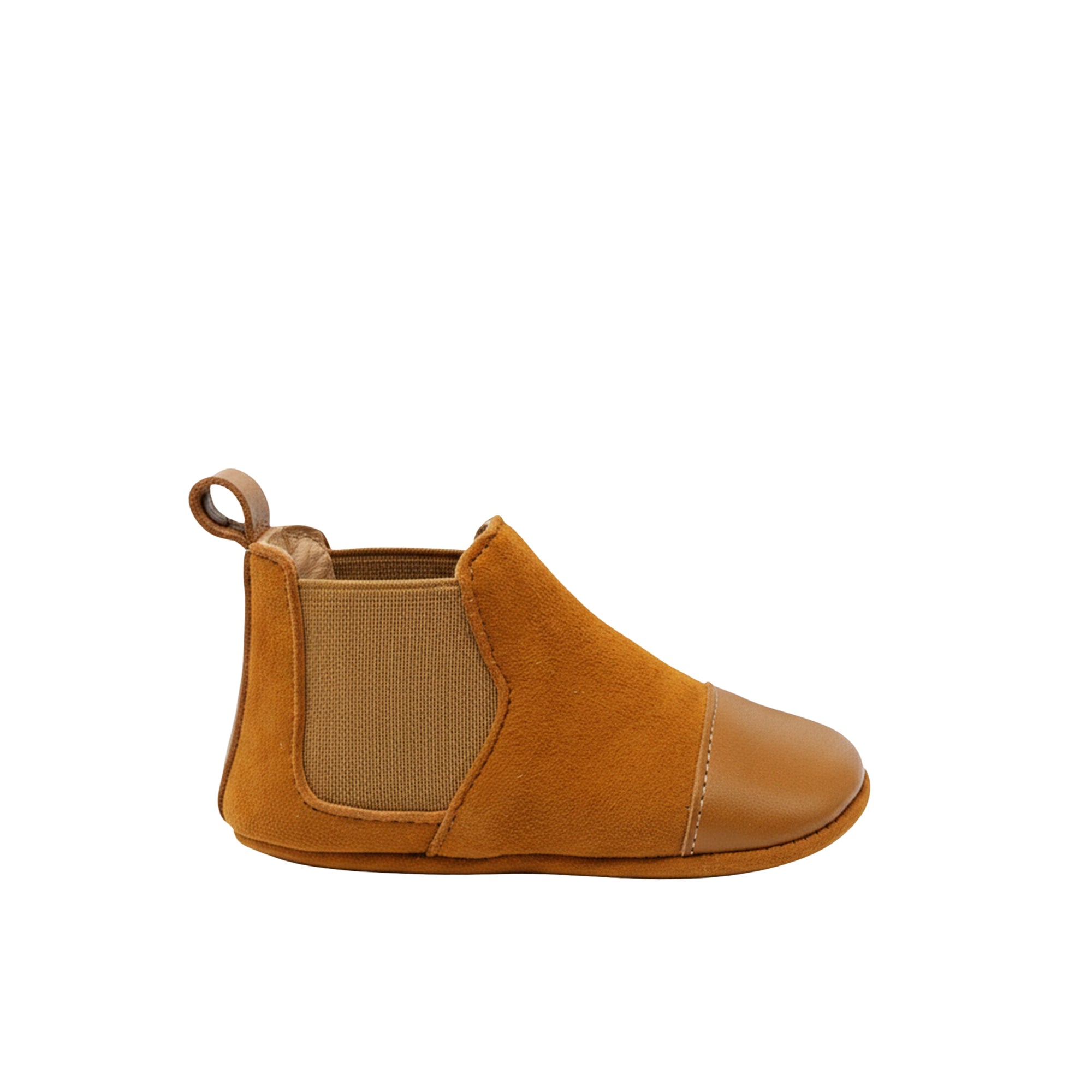 Chaussons Francois en cuir - Naturel