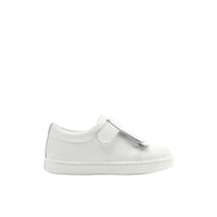 Chloe leather trainers - White