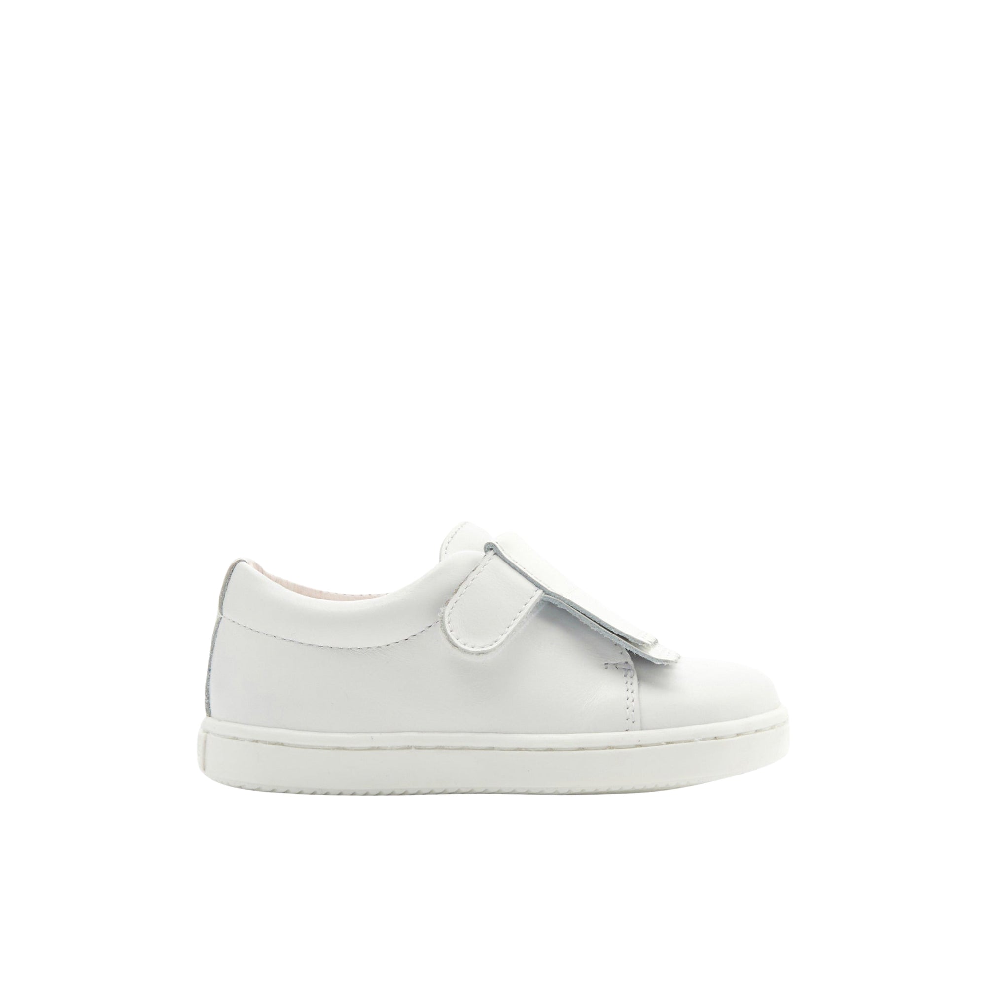Chloe leather trainers - White