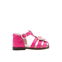 14 QTY / ROSE/MULTICO CHAUSSURES CUIR CHIPIE