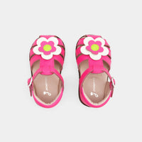 14 QTY / ROSE/MULTICO CHAUSSURES CUIR CHIPIE
