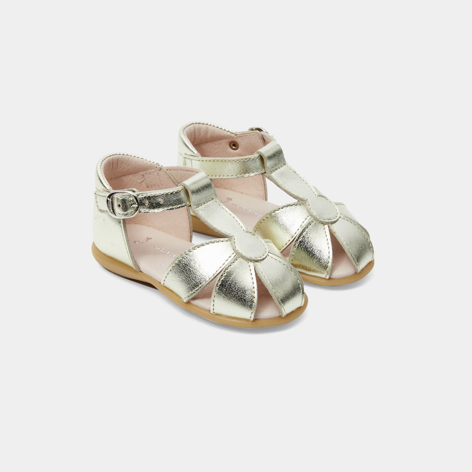 3 QTY / OR CHAUSSURES CUIR CASSIOPE