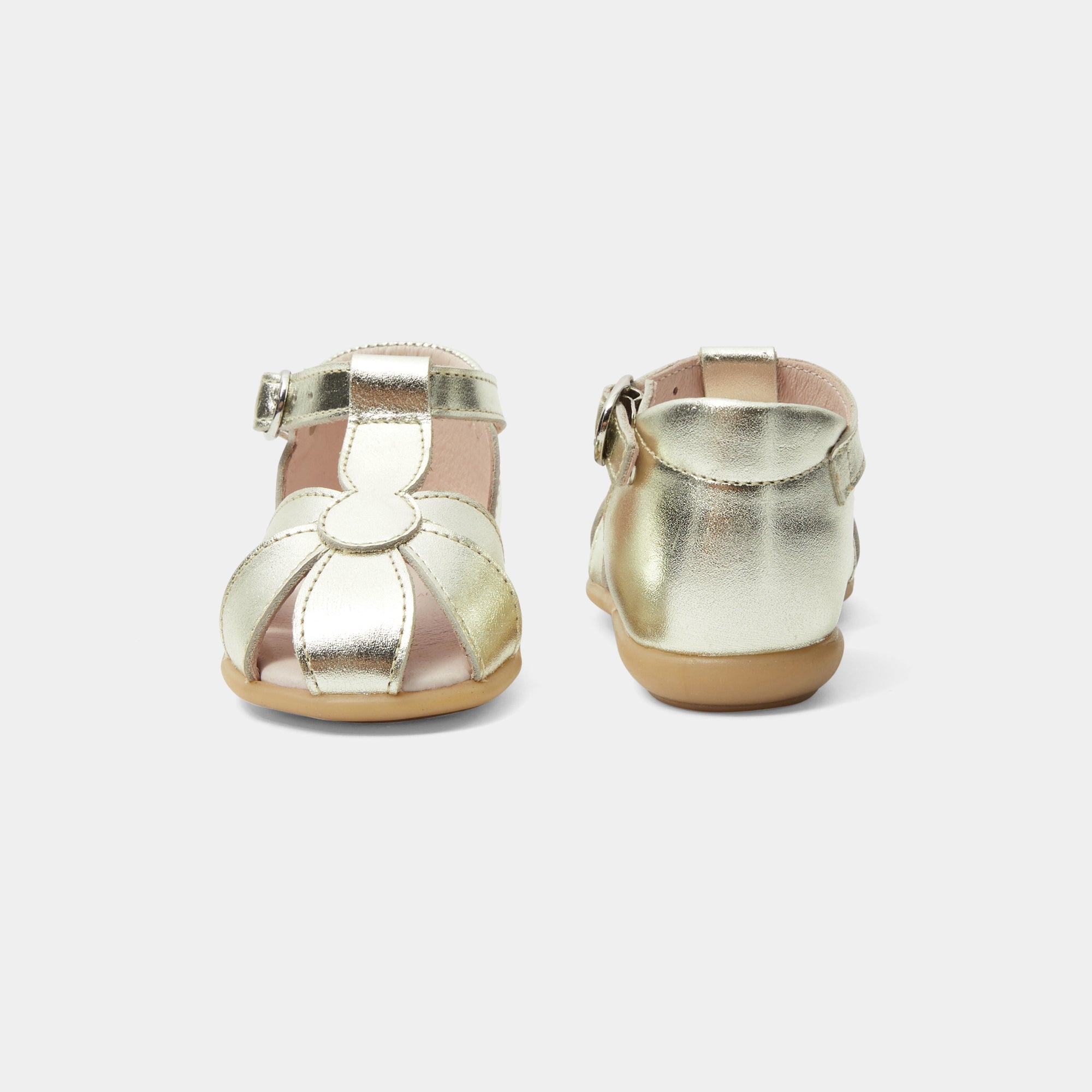 3 QTY / OR CHAUSSURES CUIR CASSIOPE
