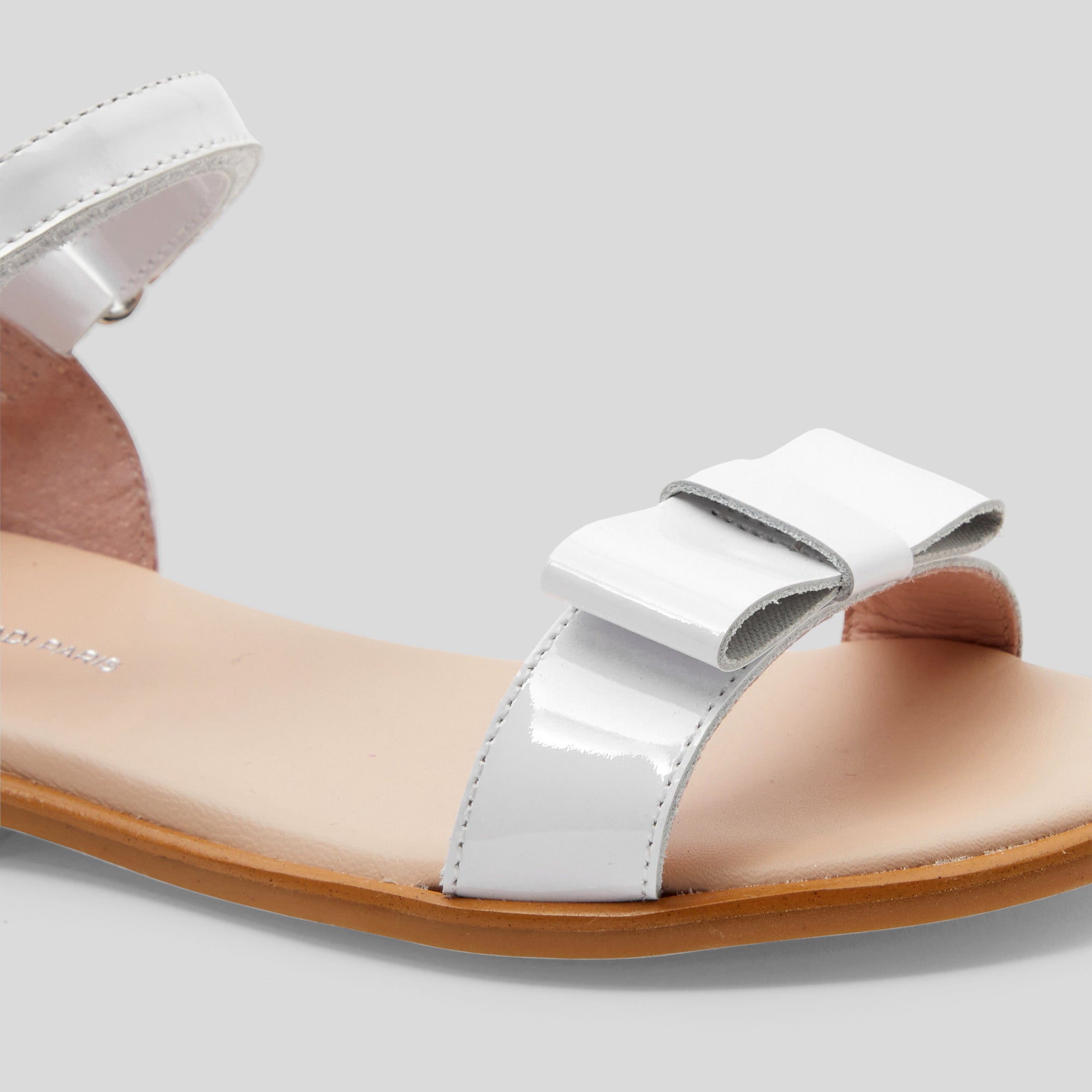 1 QTY / BLANC JACADI CHAUSSURES CUIR CONSTANCE