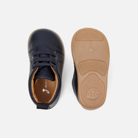 2 QTY / MARINE JACADI CHAUSSURES CUIR COTON