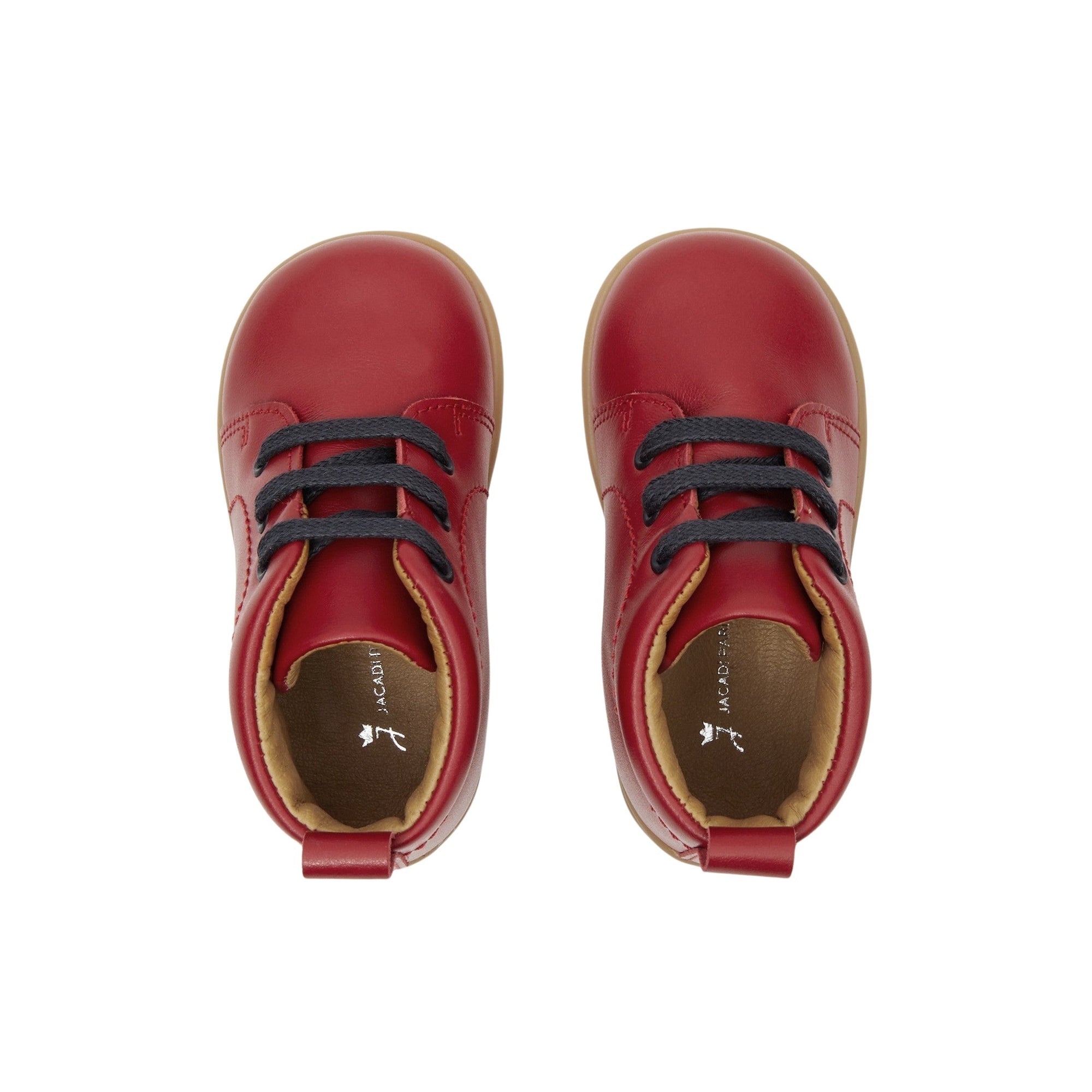 20 QTY / ROUGE TOMATE CHAUSSURES CUIR COTON