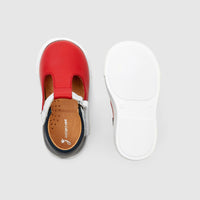 139 QTY / ROUGE MOYEN CHAUSSURES CUIR FOULQUES