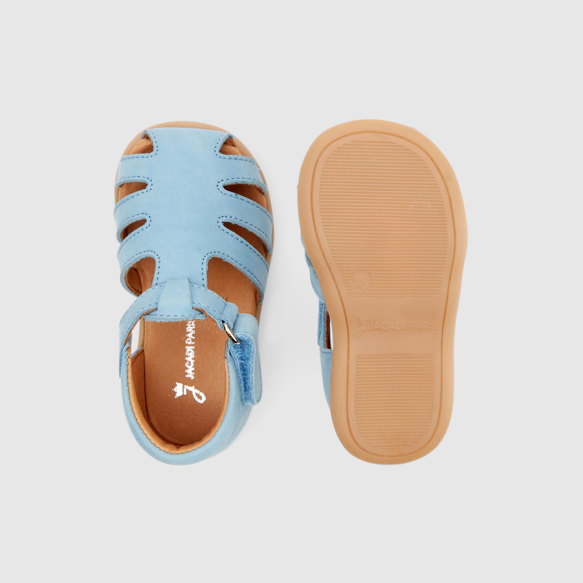 3 QTY / CIEL CHAUSSURES CUIR CARAMEL