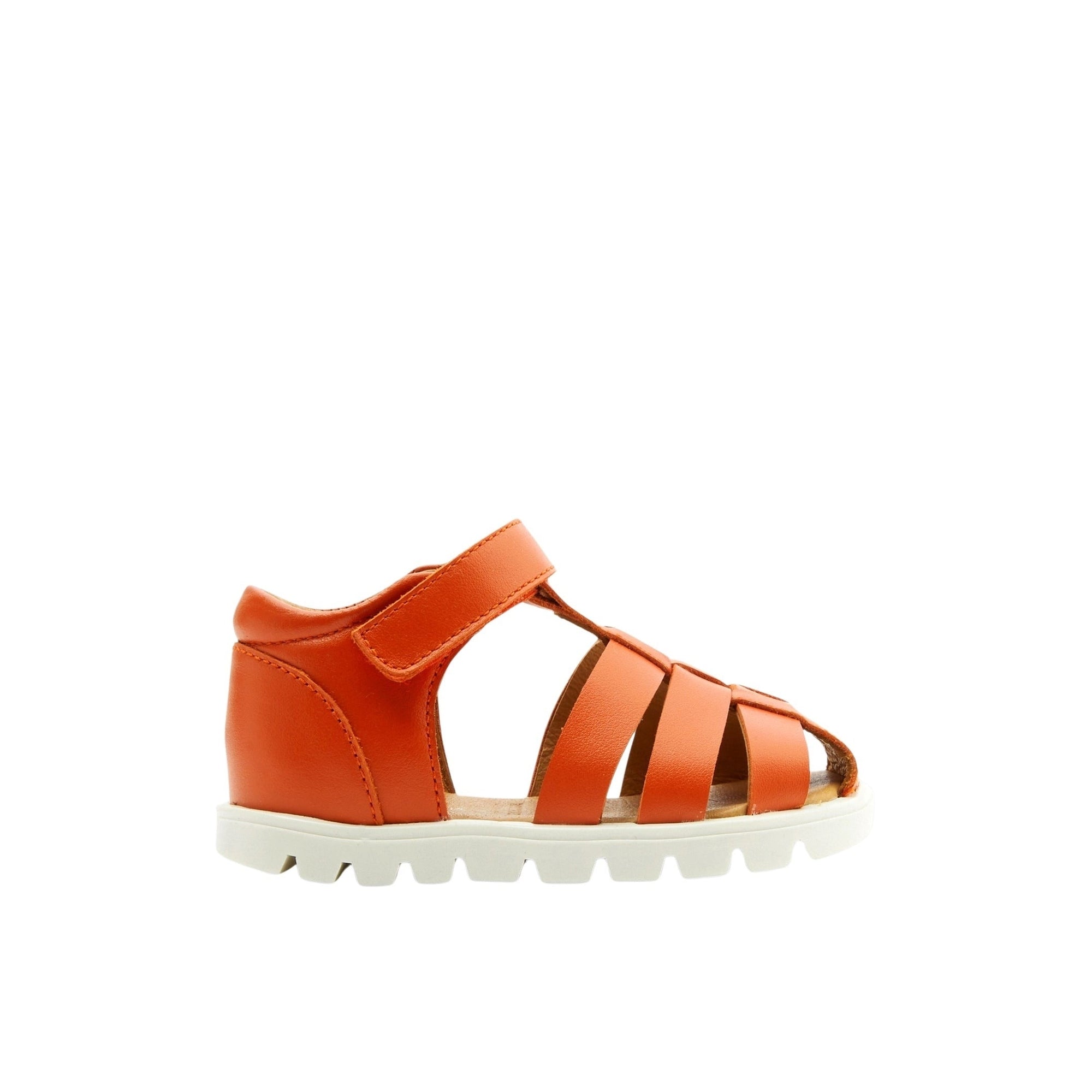 10 QTY / ORANGE CHAUSSURES CUIR CROUTON