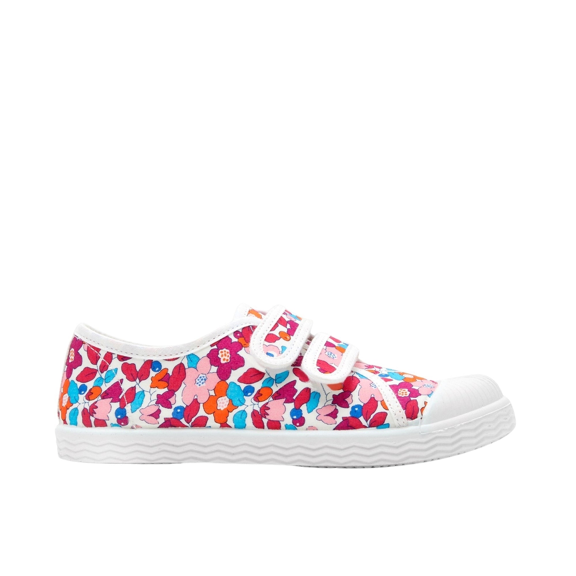 0 QTY / ROSE/ORANGE CHAUSSURES TOILE BAGUETTE