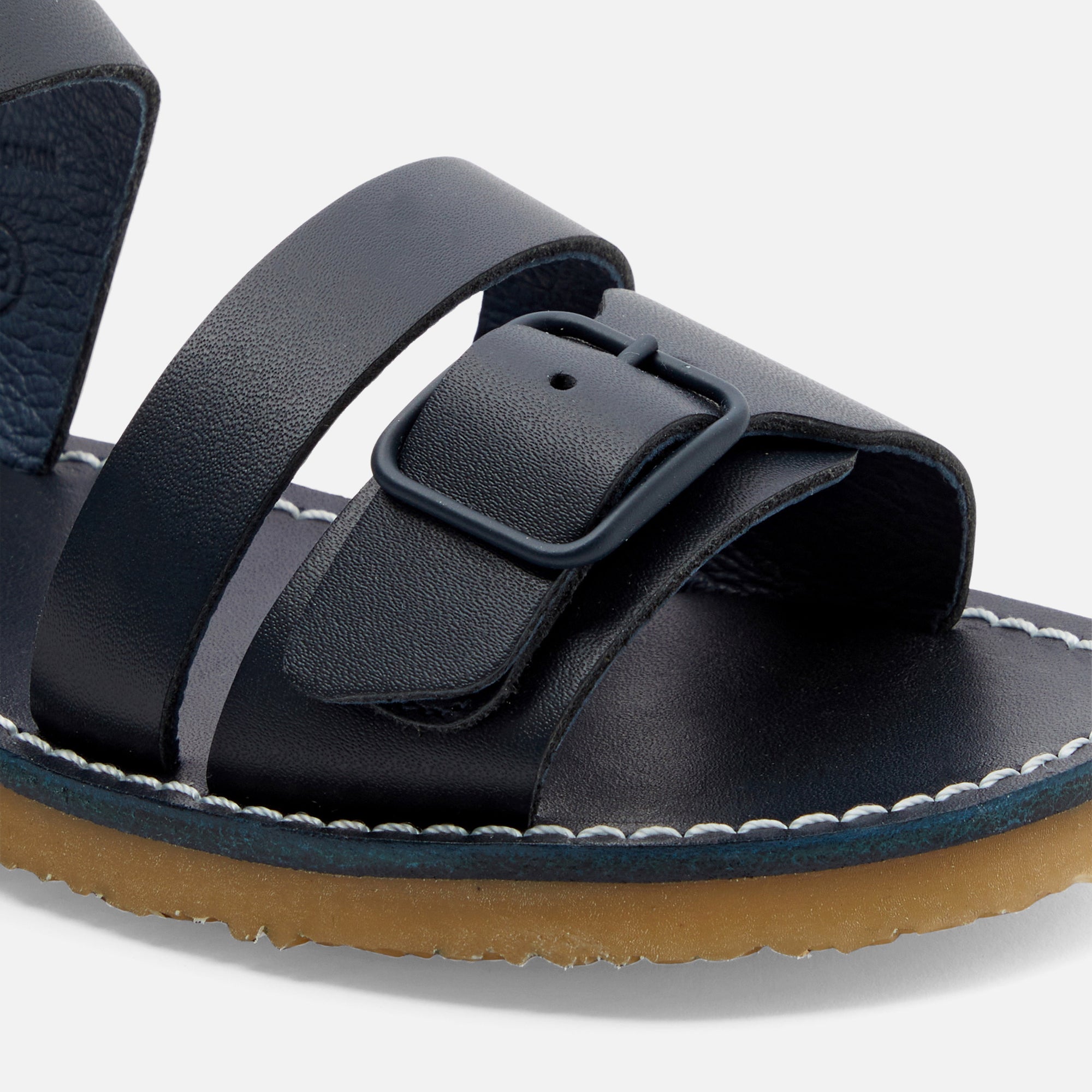 0 QTY / MARINE JACADI CHAUSSURES CUIR CESAR