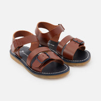 3 QTY / CAMEL/MARRON CHAUSSURES CUIR CESAR