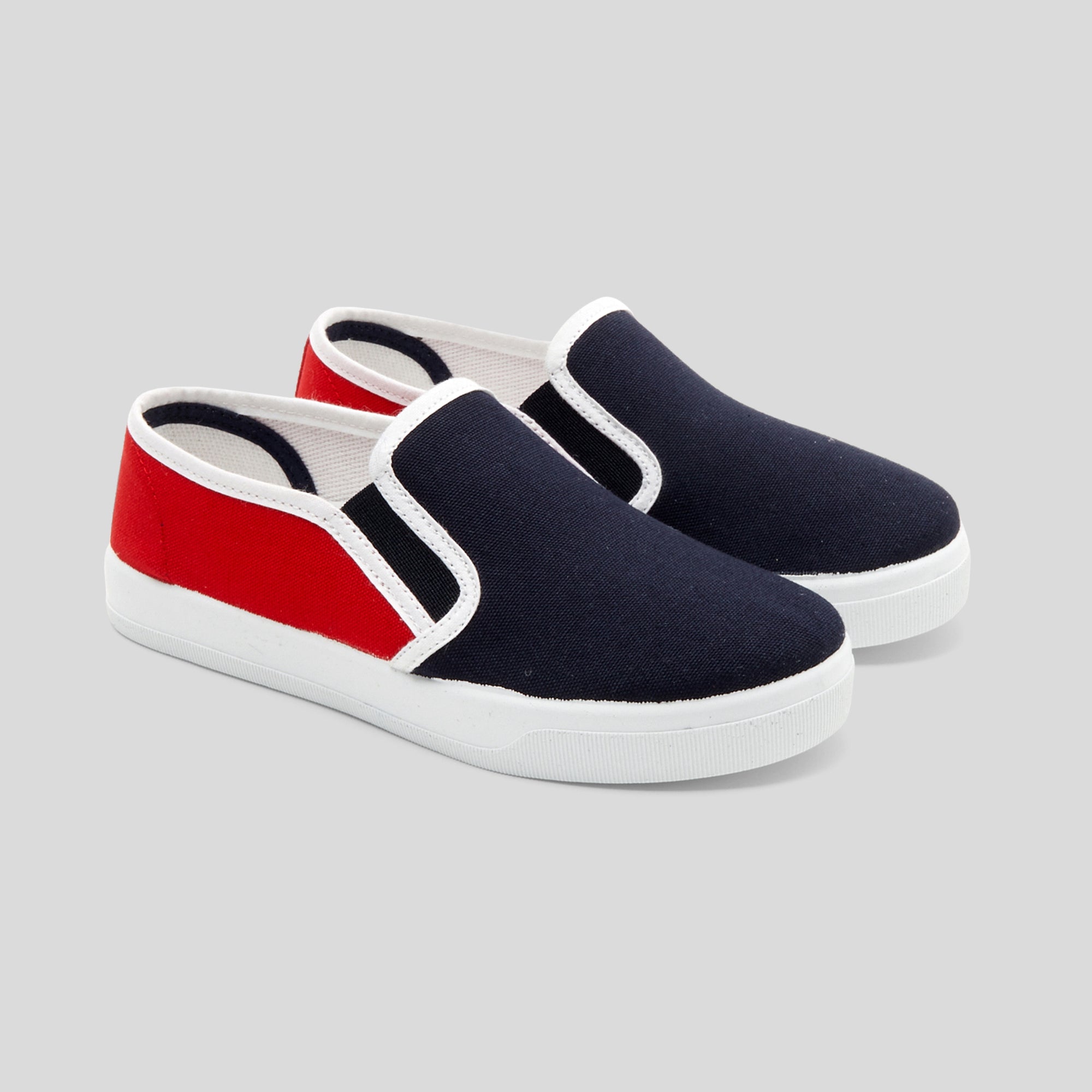 0 QTY / MARINE/MULTICO CHAUSSURES TOILE DEFI