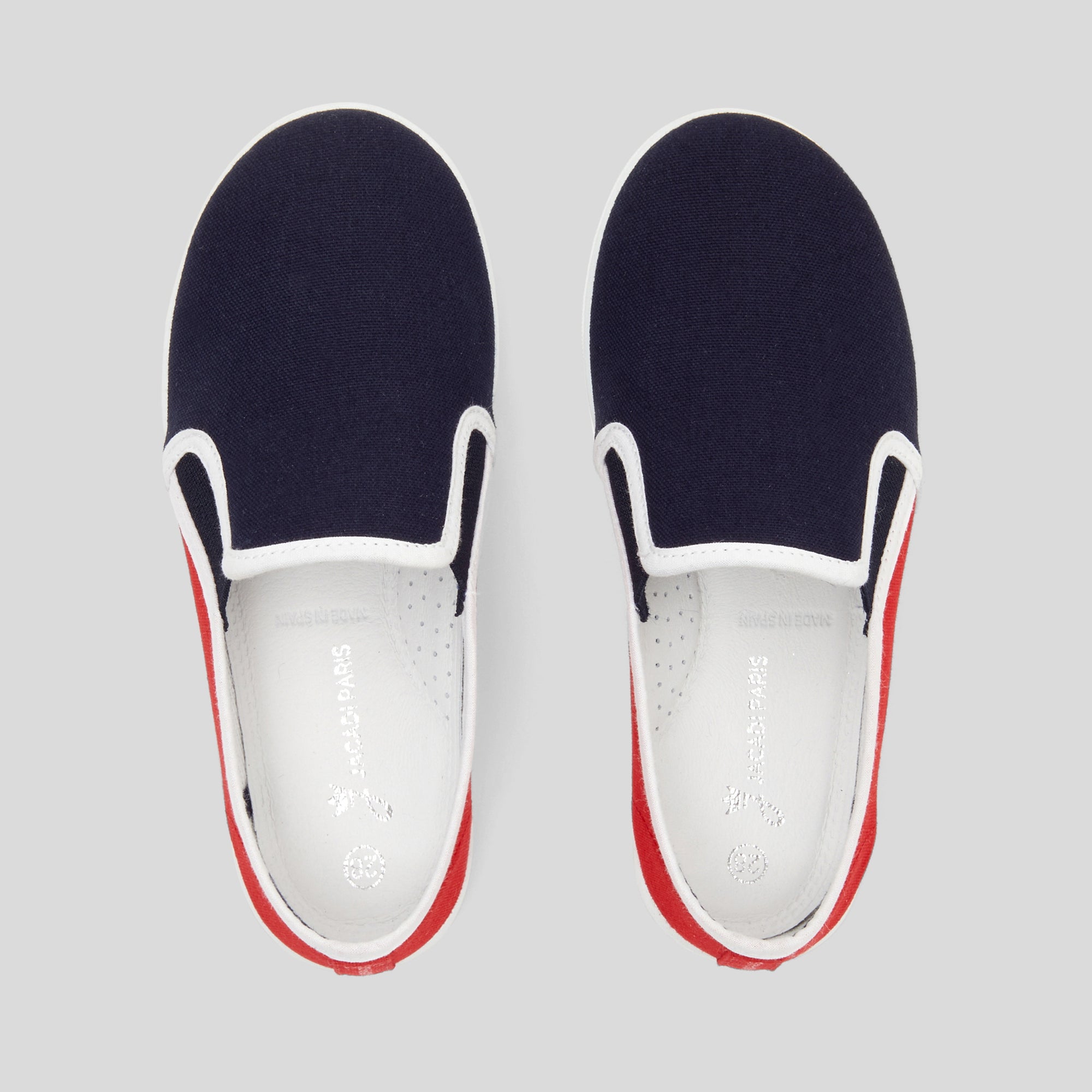 0 QTY / MARINE/MULTICO CHAUSSURES TOILE DEFI