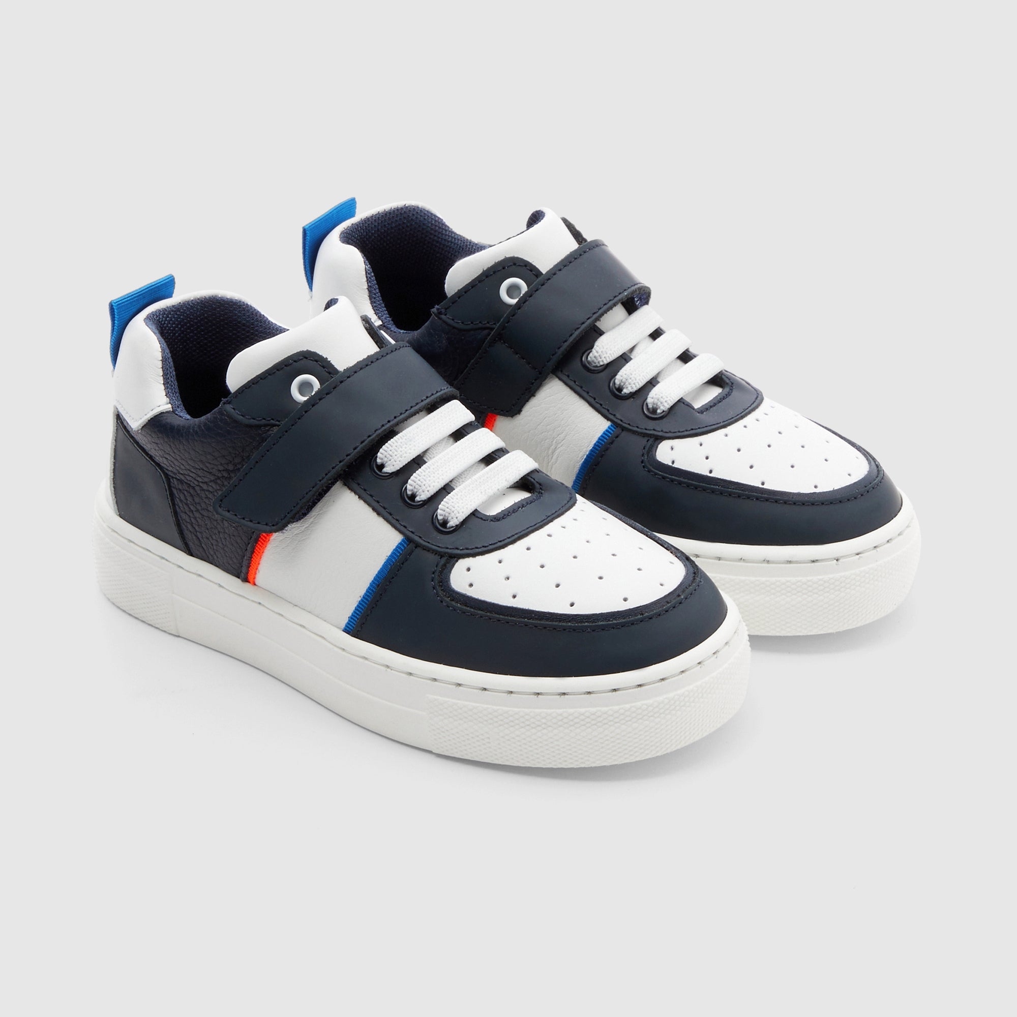 0 QTY / MARINE JACADI CHAUSSURES CUIR FRED 2 COL