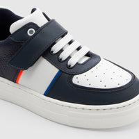 0 QTY / MARINE JACADI CHAUSSURES CUIR FRED 2 COL