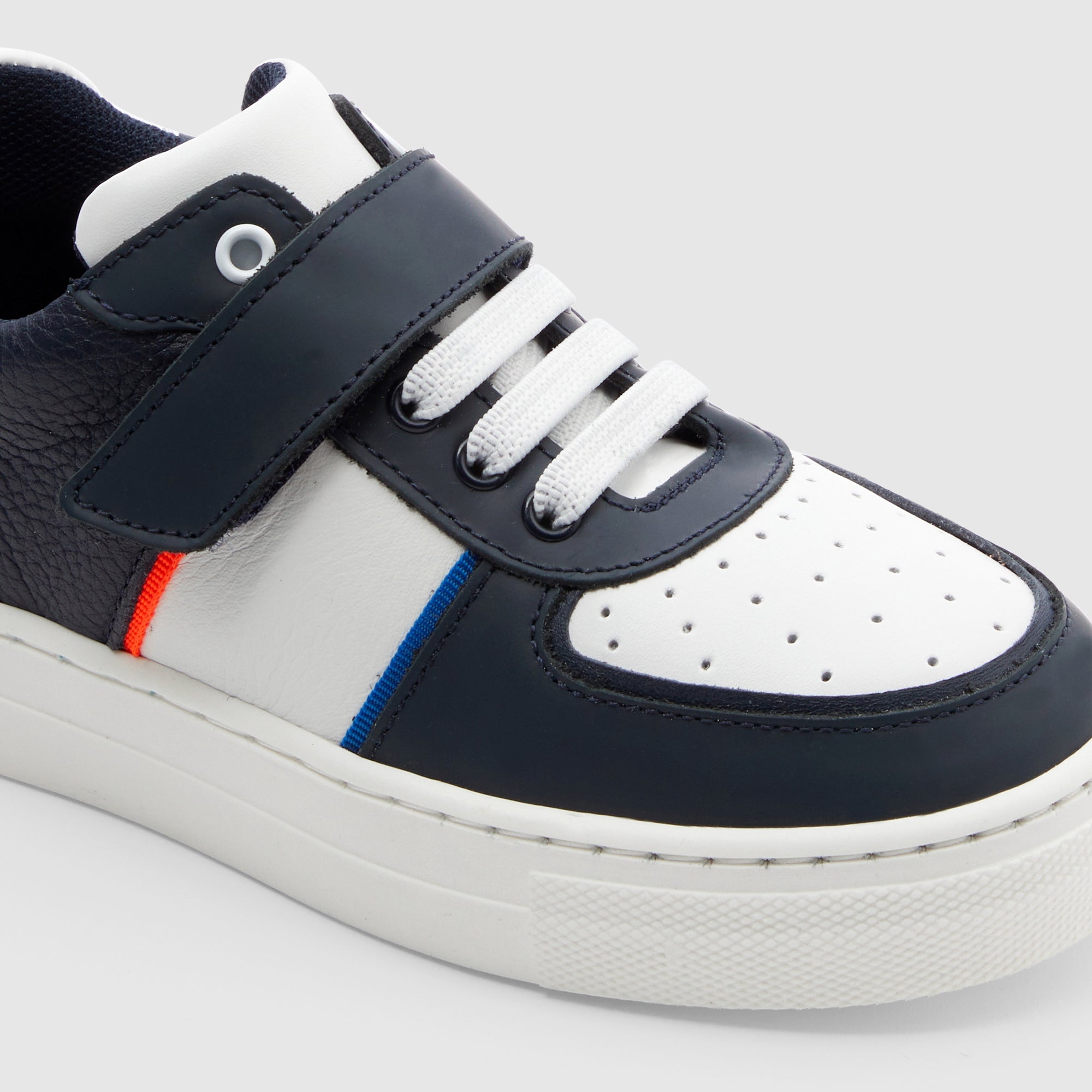 0 QTY / MARINE JACADI CHAUSSURES CUIR FRED 2 COL