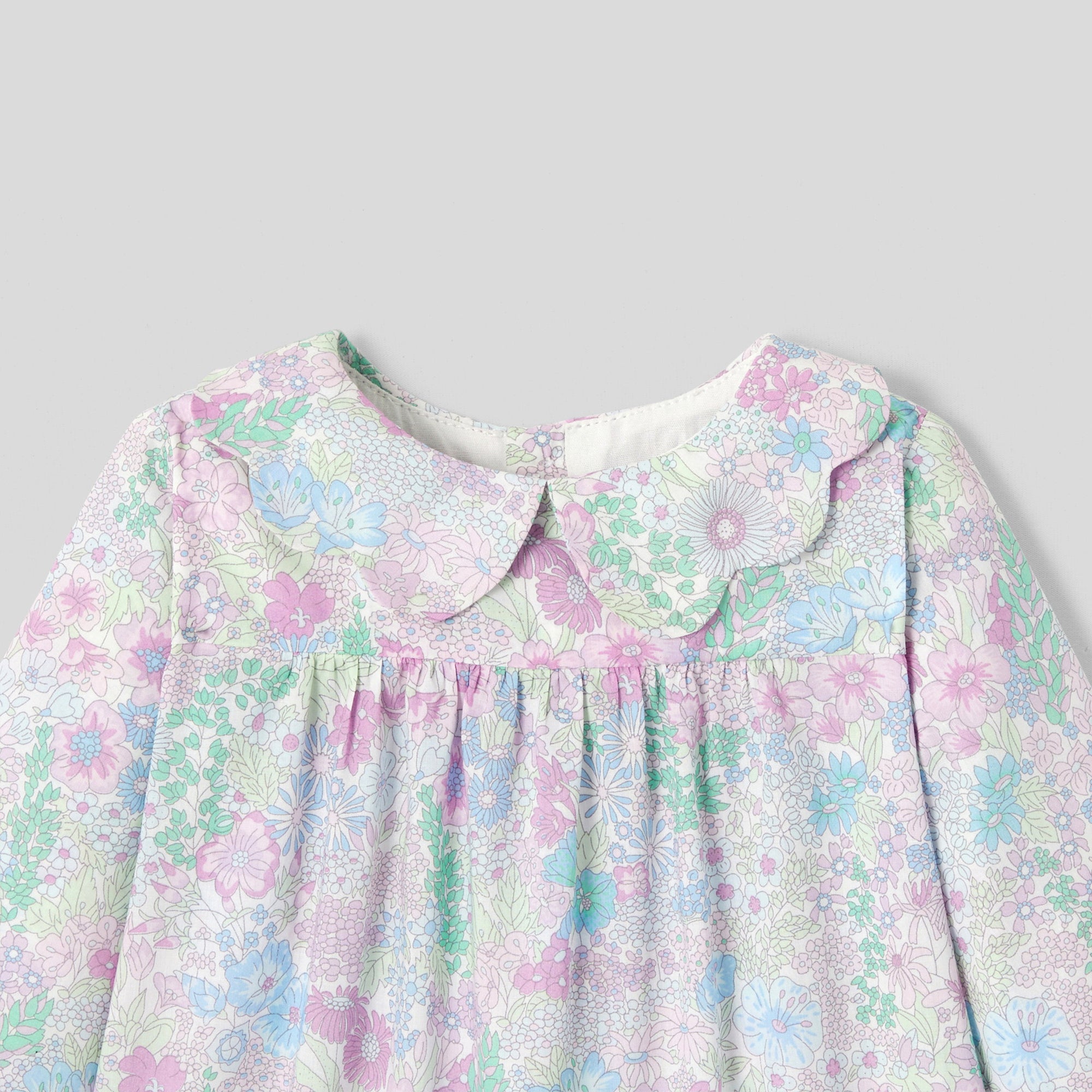 0 QTY / BLANC/MULTICO PAP TUNIQUE / BLOUSE PAILLETTE