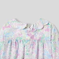 0 QTY / BLANC/MULTICO PAP TUNIQUE / BLOUSE PAILLETTE